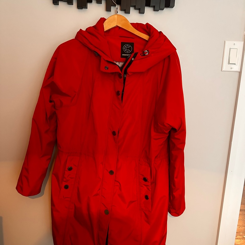 Women's Red Jacket - Picture 2 of 4